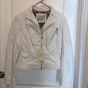 LEATHER MOTO JACKET FROM ITALY